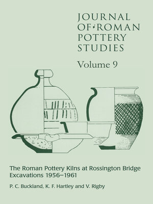 cover image of Journal of Roman Pottery Studies